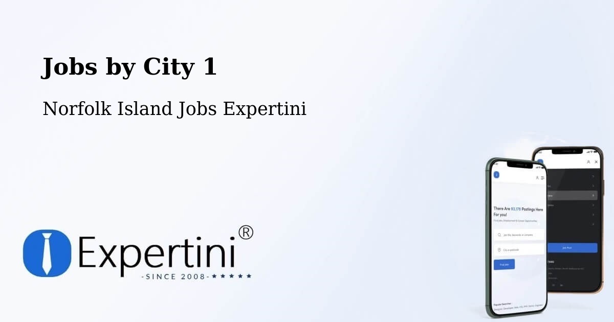 City Jobs in Norfolk Island - Expertini